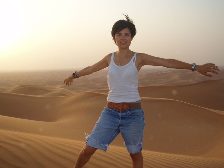 UAE, Dubai, Dune bashing and desert safari with Hormuz Tours