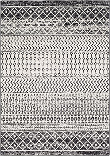 Artistic Weavers Chester Boho Moroccan Runner Area Rug,2'7" x 7'6",Black