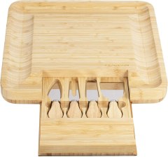 Dragonn Bamboo Cheese Board Set