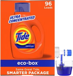 Tide Liquid Laundry Detergent Soap Eco-Box