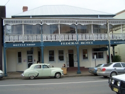 Australia, Federal Hotel Bellingen - Old Worlde Australiana Pub brought up to date